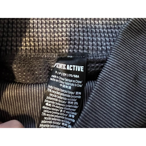 Victoria’s Secret PINK ACTIVE Waffle Joggers in Gray, Size S - Picture 8 of 8